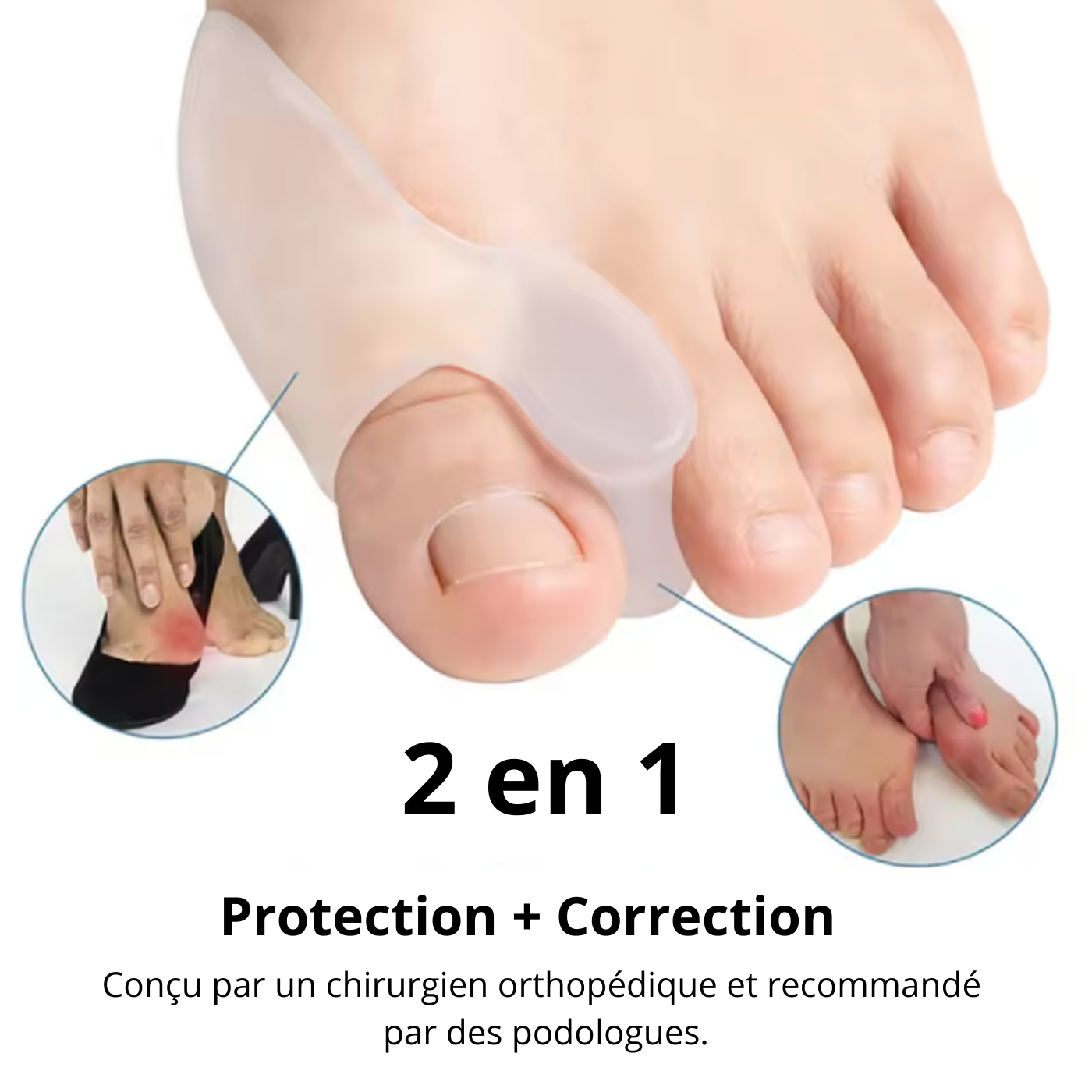 Correct'Duo - Orthèse pour Hallux Valgus