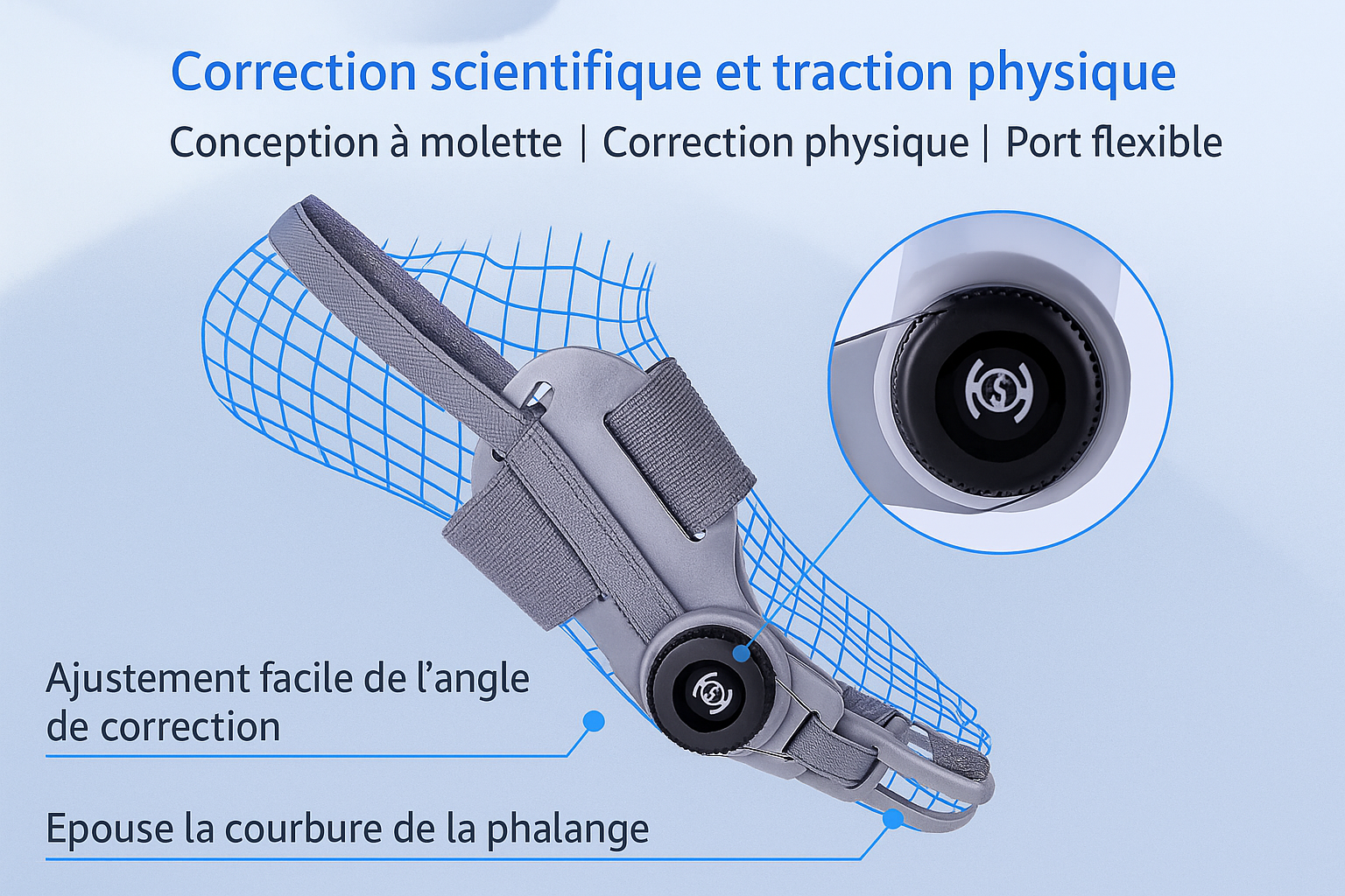 Correct'Duo - Orthèse pour Hallux Valgus